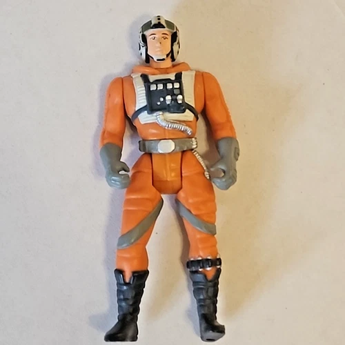 Star Wars 1995 Kenner Luke Skywalker POTF Power of the Force X-WING Pilot Figure