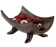 Creative Scents Schonwerk Brown Decorative Bowl for Home Decor - Dining Room ...