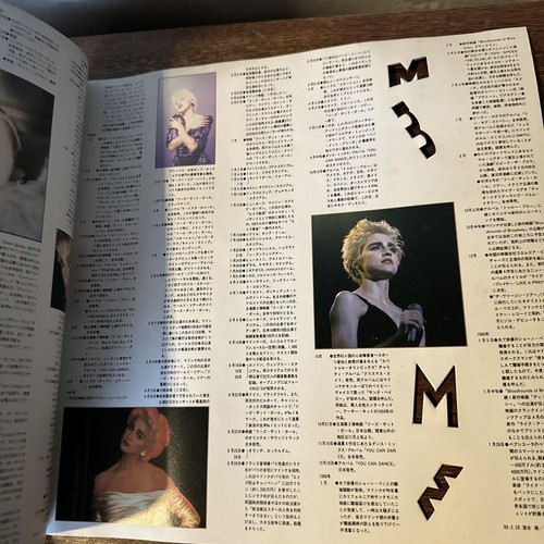Madonna 1989 Releasea Prayer Japanese Edition Pamphlet Novelty - Picture 6 of 12