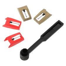 Stylus Set Cleaning Brushes for Turntable Record Player Cartridge