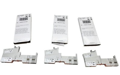 LOT OF 3 NEW ALLEN BRADLEY 1734-TBS /A I/O BASE W/ 1734-MB /A W/ 1734-RTBS /A