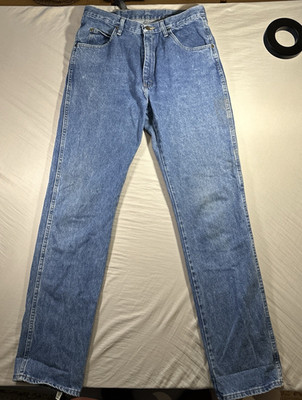 Wrangler Five Star Premium Regular Fit Jeans Men's 34x36 Dark Stonewash Y2K