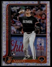 2025 Topps Chrome Logofractor Edition #120 Coby Mayo