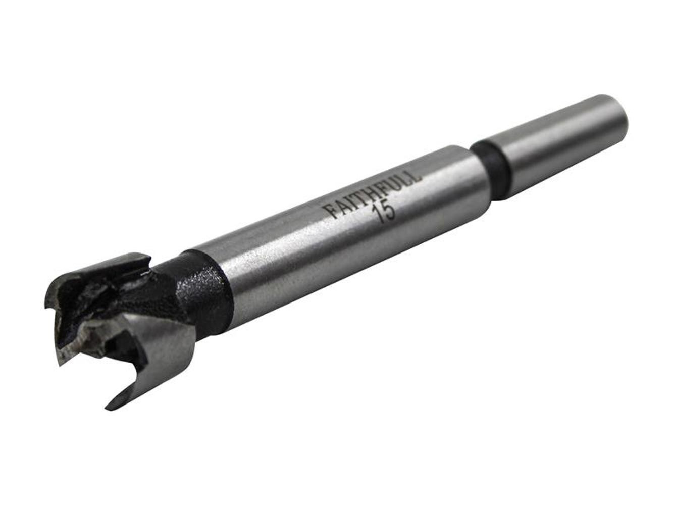 15mm Faithfull Forstner Bit - Durable & Accurate Woodworking Tool