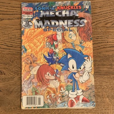 Archie Adventure Series Sonic & Knuckles Mecha Madness Special #1 Comic Book