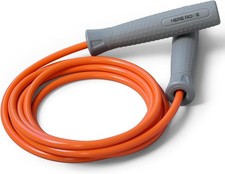 WILLGOO Hererope 1/2lb Adjustable Weighted Jump Rope, Heavy Skipping Rope wit...