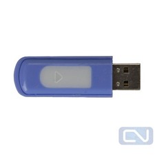 Lot of 2 Lexar 16GB USB 2.0 Blue Push P ull Flash Memory Drive PC Storage