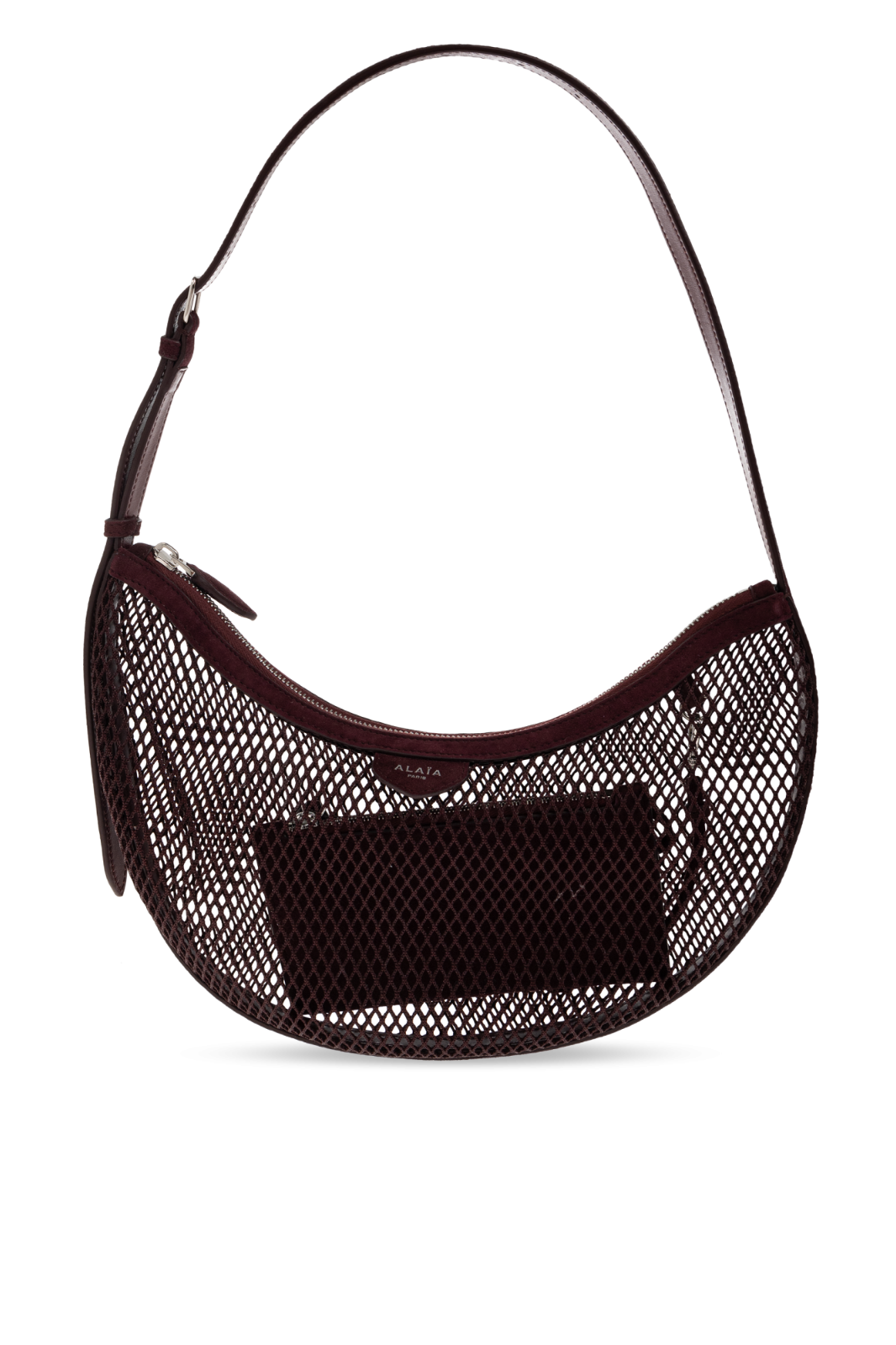 Alaïa Demi Lune Red Shoulder Bag New