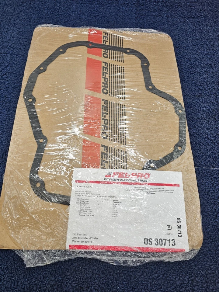 Junta de cárter de aceite Fel-Pro OS 30713 para Scion xB Toyota Matrix Corolla Lexus HS250h Foto 2 de 4