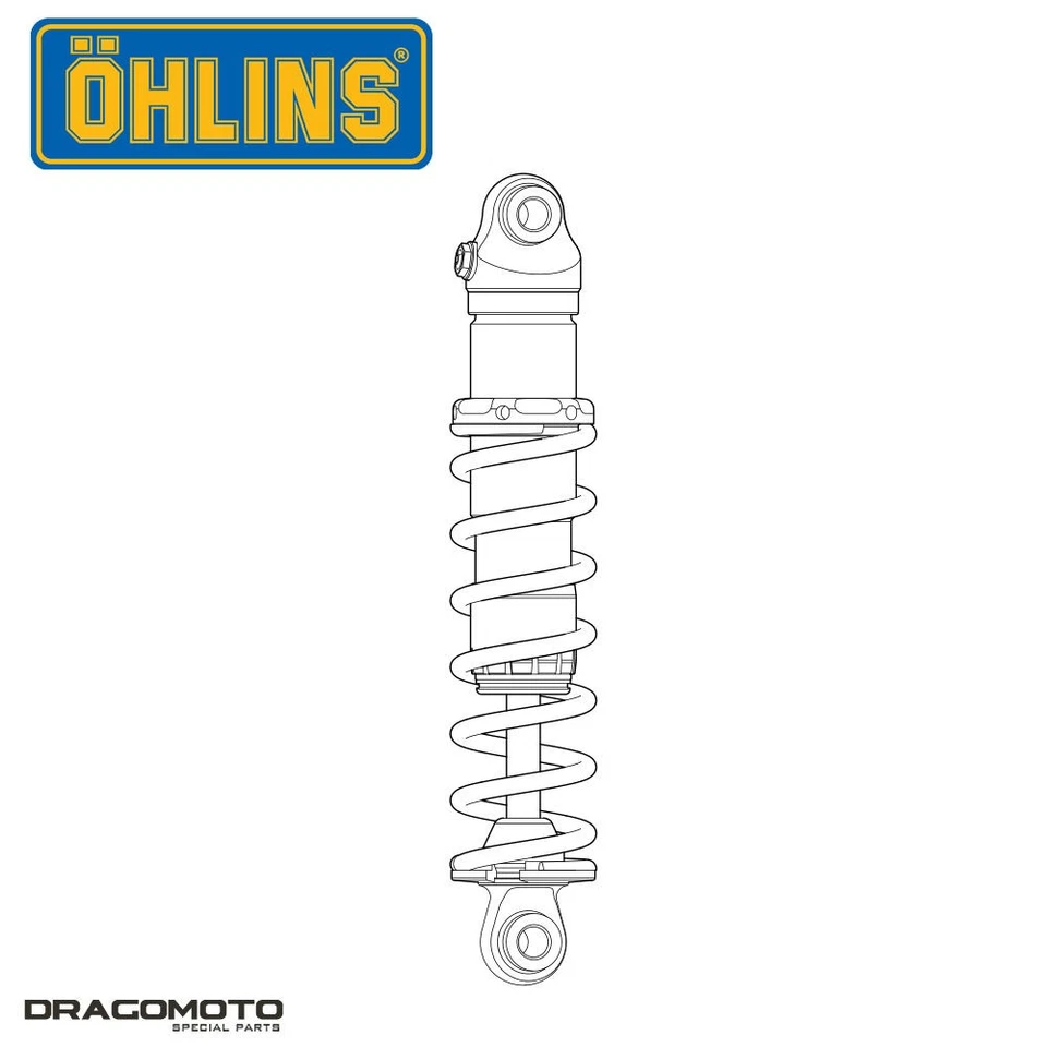 Shock absorber Harley XL 1200 V Seventy-Two 2012-2016 OHLINS rear HD 751 - Изображение 4 из 4