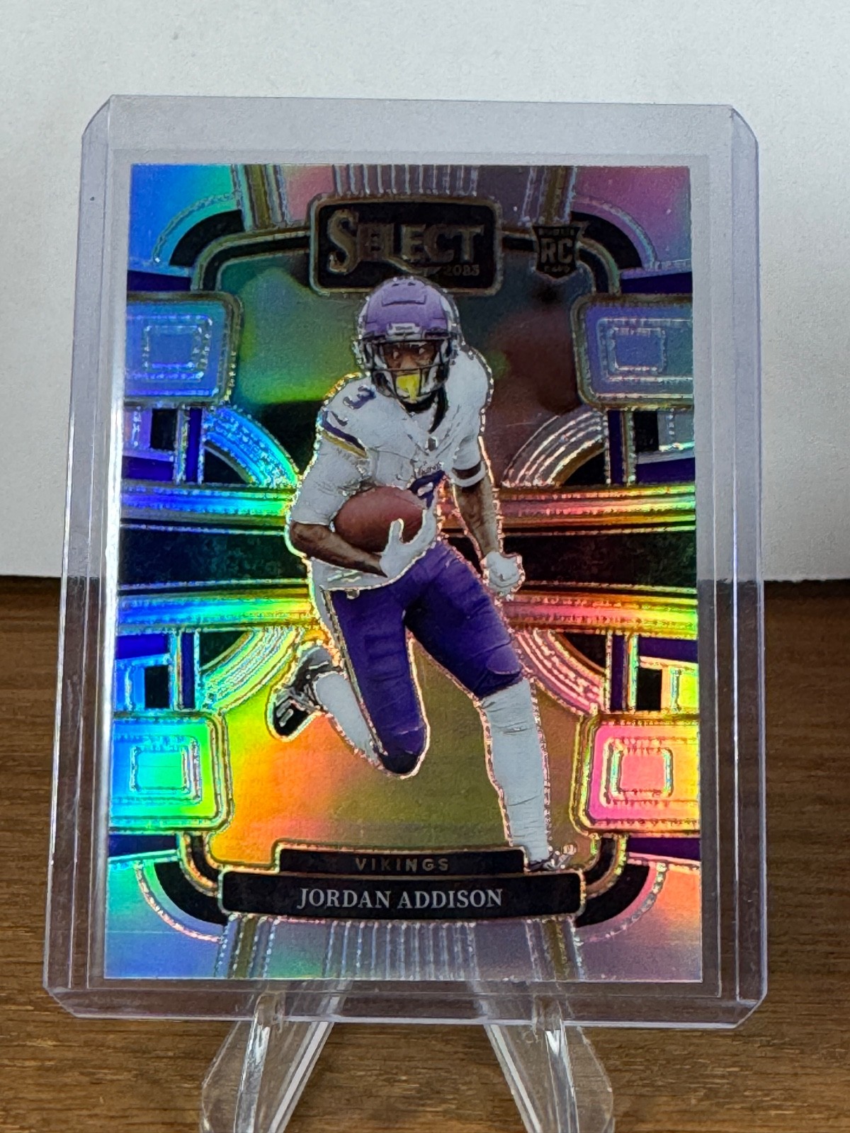2023 Panini Select - Concourse Jordan Addison #66 Silver Prizm (RC)