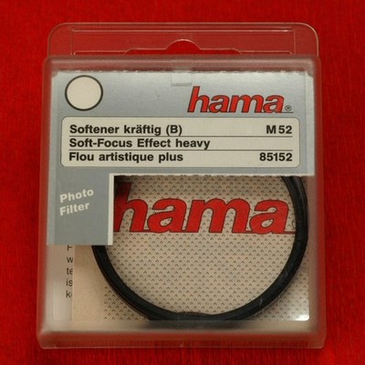 HAMA FILTER SOFTENER KRÄFTIG (B) / SOFT-FOCUS EFFECT HEAVY / FLOU ARTISTIQUE M52