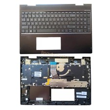 For HP X360 15-BP 15M-BQ 924335-001 TPN-W127 New Upper Case Backlit US Keyboard
