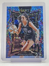 MONIQUE BILLINGS 2025-26 SELECT CONCOURSE LIGHT BLUE DISCO PRIZM /125 #33 Q5908