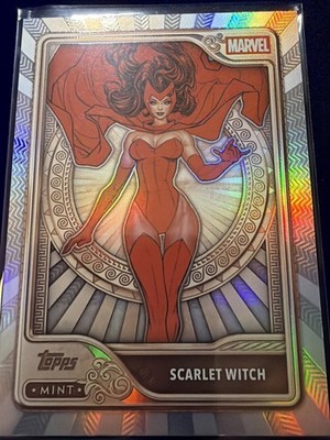 Topps 2026 Marvel Mint Scarlet Witch Base Card
