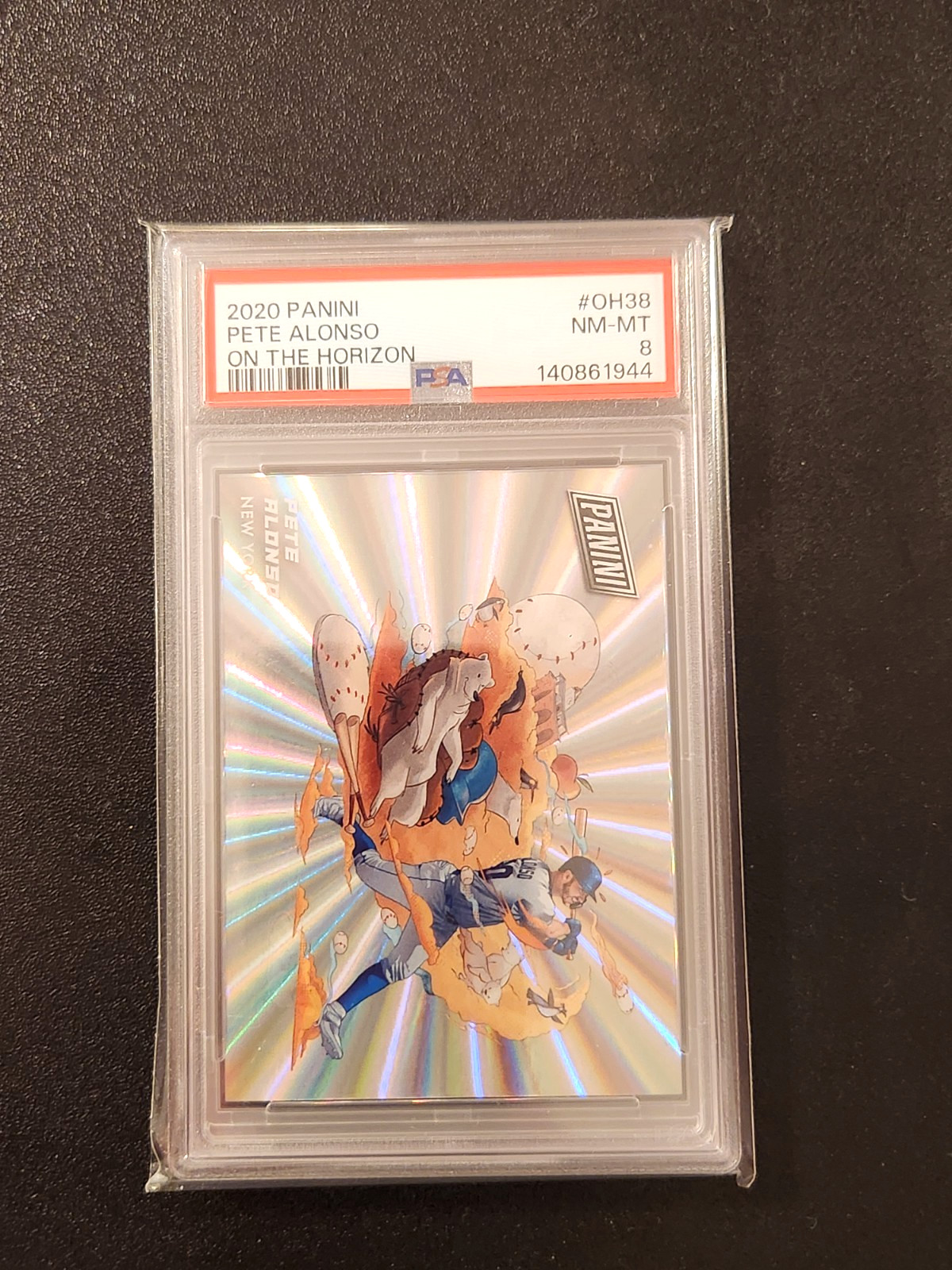 2020 Panini Pete Alonso On The Horizon #OH38 PSA 8