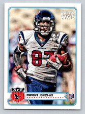 2012 Topps Magic #19 Dwight Jones Rookie RC - Houston Texans