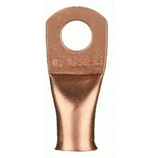 Metra Install Bay CUR1038 1/0 Gauge 3/8" Uninsulated Copper Ring Terminal 5/Bag