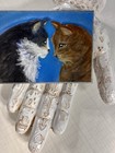 ACEO Original Acrylic Painting Cat Kitten miniature by BrydenArt — photo 5