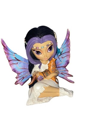 Jasmine Becket-Griffith Fairy Moonchaser Charming Spirits Native Wolf Small Chip