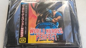 World Heroes Perfect NEOGEO AES Korean Vic-A US Euro SNK Korea *ULTRA RARE*
