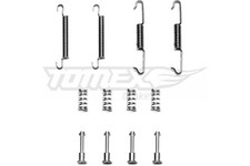 TOMEX Brakes Zubehörsatz Bremsbacken TX 40-48 für VW BMW MULTIVAN T5 7HM 7HN 7HF