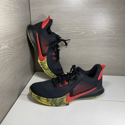 Nike Mamba Fury Bruce Lee Red Black Yellow Men's Shoes CK2087-002 Size 7.5