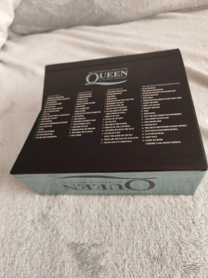 QUEEN & FREDDIE MERCURY THE DEFINITIVE COLLECTION COFANETTO Vuoto - Immagine 4 di 4