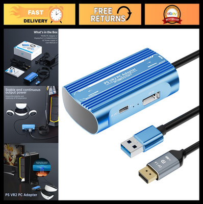 PSVR2 PC Adapter for PlayStation VR2 & AR Glasses - Enhance Gaming Experience
