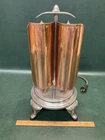Antique GE Type A-23 Luminous Radiator Heater Copper Art Deco c1905 Works!