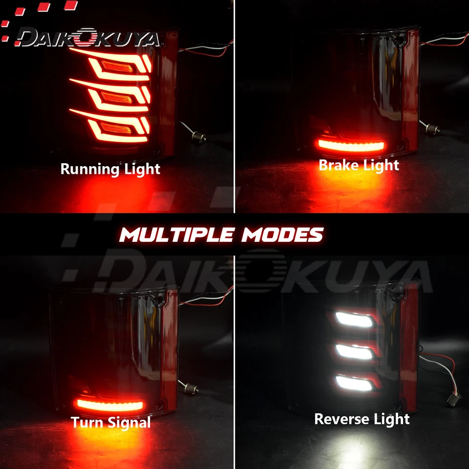 Sequential LED Tail Lights for 1973-1987 chevy C10 & GMC,with Start-Up Animation - Image 3 of 4