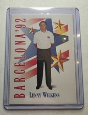1991-92 SkyBox Lenny Wilkens #543 Team USA Basketball Pack Fresh