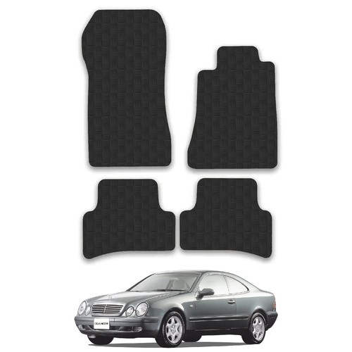 Car Mats for Mercedes CLK (19972003) [C208/A208] Tailored Fit Rubber Floor Set eBay