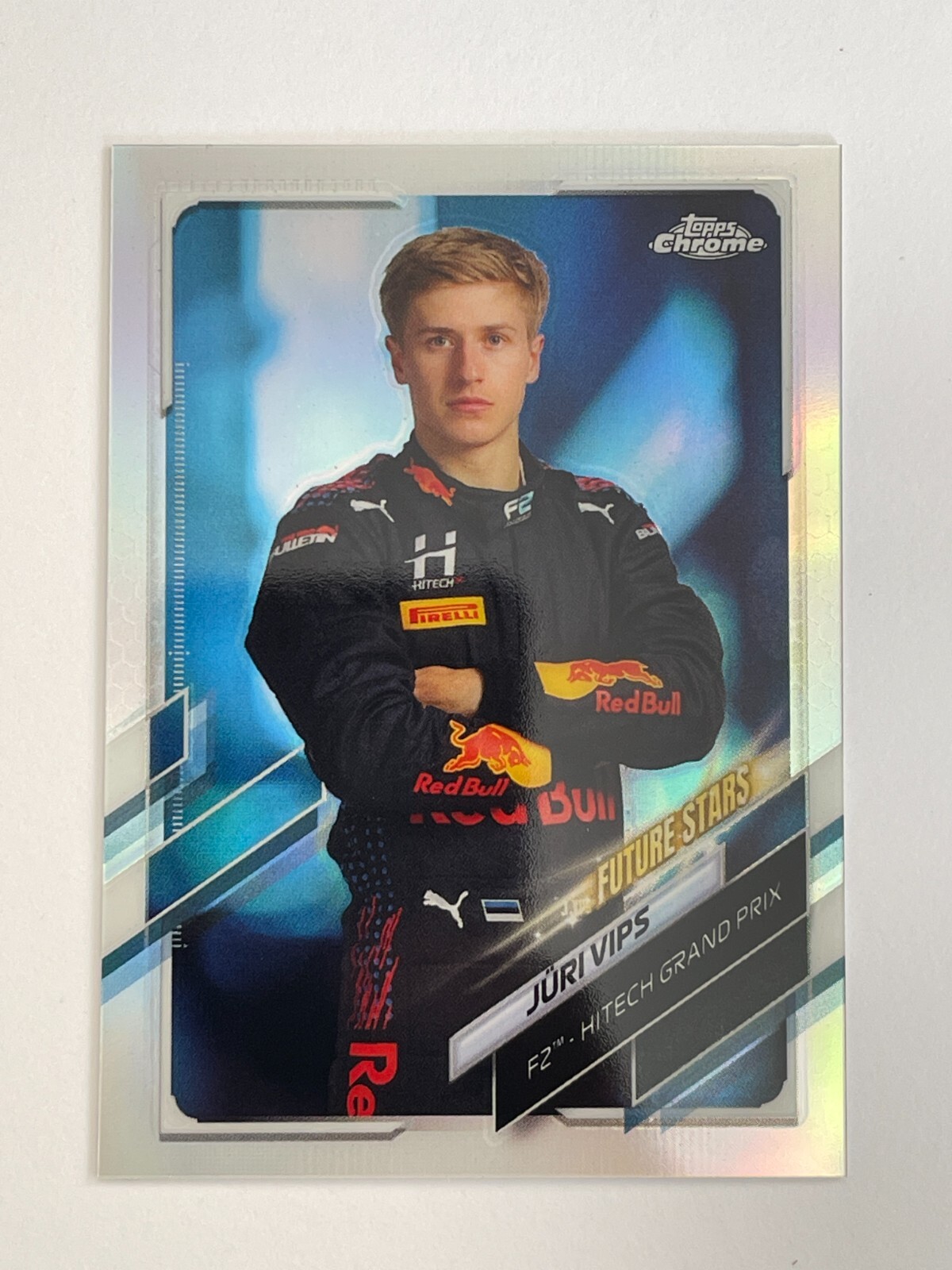 2021 Topps Chrome Formula 1 F1 F2 Juri Vips Future Stars Refractor #69