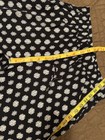 Artisan NY Pants Women's Medium Black White Cropped Capri Boho Wide Leg — photo 8
