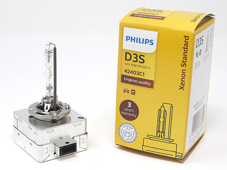 Philips Xenon Highway D3S 42V 35W Headlight Bulb