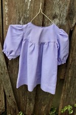 VINTAGE 1980'S ERA AMISH LITTLE GIRL'S PURPLE DRESS