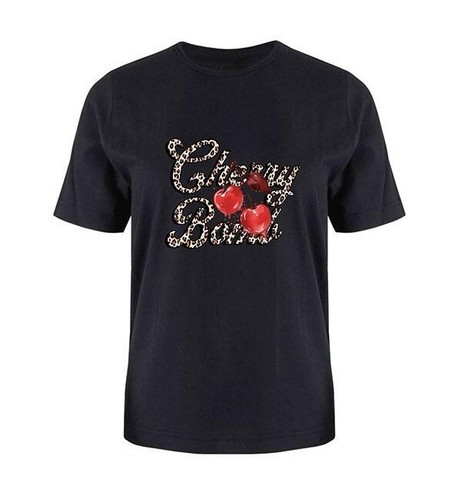 Women’s Oversized Short Sleeve Printed Baggy T-Shirt Top - Picture 5 of 30