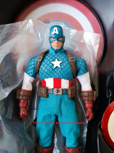 Mezco Toys One:12 Captain America Action Figure Collection IN STOCK - Picture 4 of 7