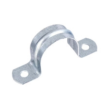 1 in. Galvanized 2-Hole Pipe Hanger Strap 4-Pack 