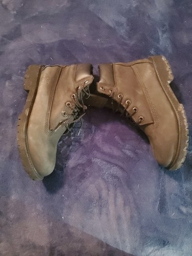 Kids Timberland Black Boots (Size 4) - Picture 4 of 8