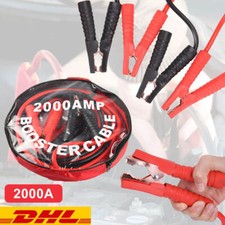 12V/24V Überbrückungskabel, Startkabel  Starthilfekabel, 2000A 2X 4m für PKW LKW