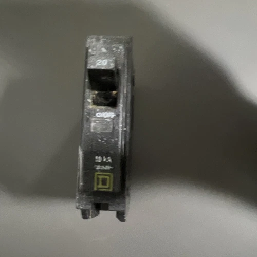New Square 1 Pole 20 Amp 120/240V 10 KA DP4075Circuit Breaker NEW