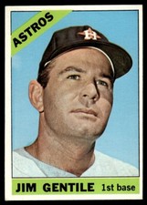 1966 Topps Jim Gentile Houston Astros #45