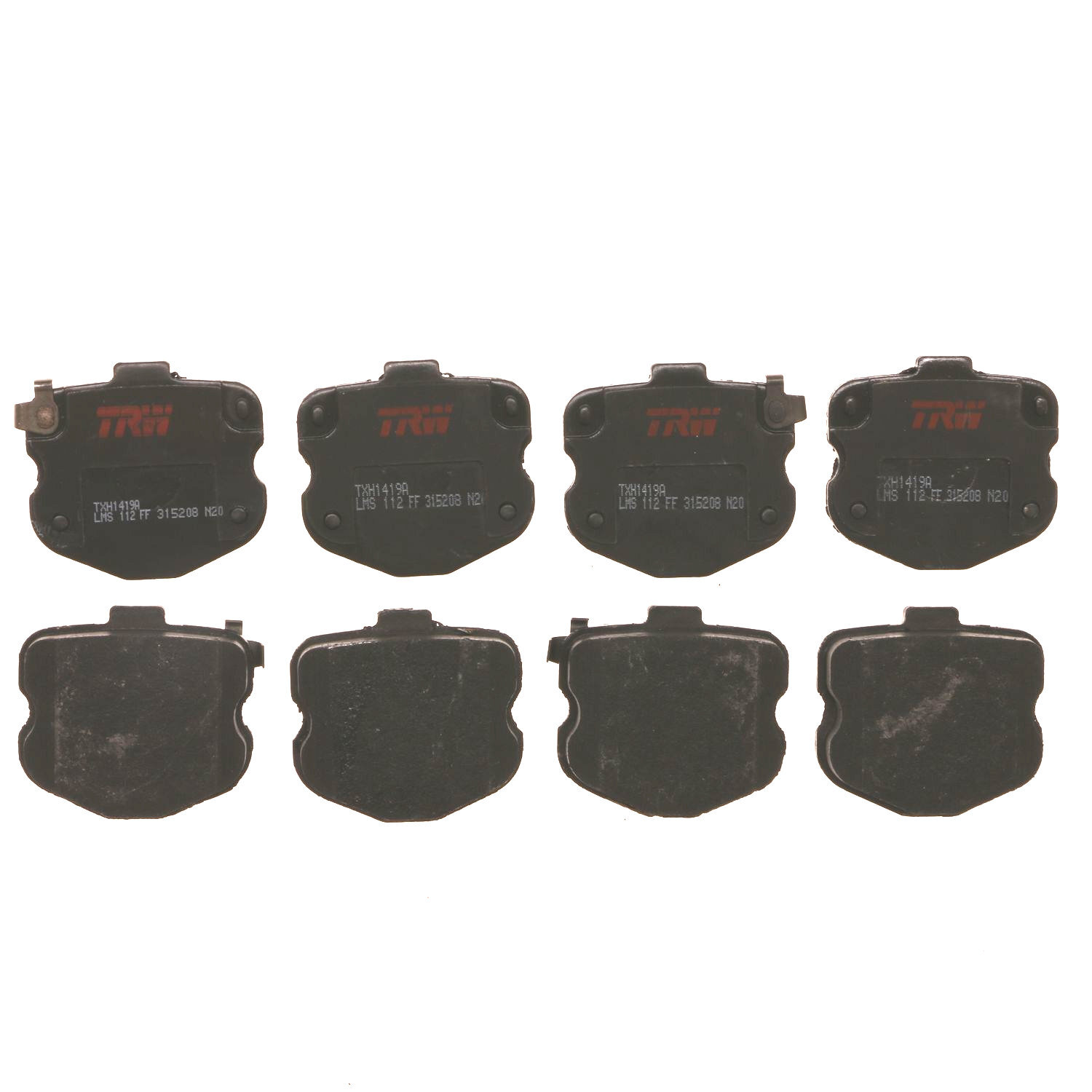 Rear Disc Brake Pad Set for Chevrolet Corvette 2006 - 2013 TRW Ultra TXH1419A