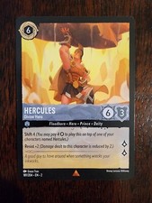 Hercules - Divine Hero #215 Prices | Lorcana Rise of the Floodborn | Lorcana  Cards