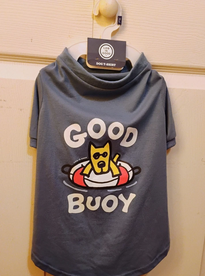camiseta life is good para cachorro - Imagem 3 de 4