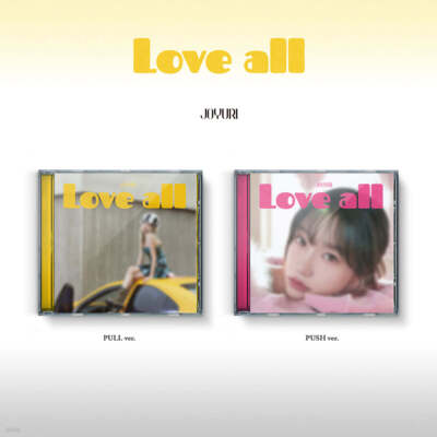 K-POP JO YURI 2nd Mini Album LOVE ALL Jewel Ver CD+16p Booklet+2p