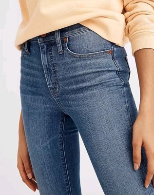 Madewell Curvy High-Rise Skinny Crop Jeans Size 26
