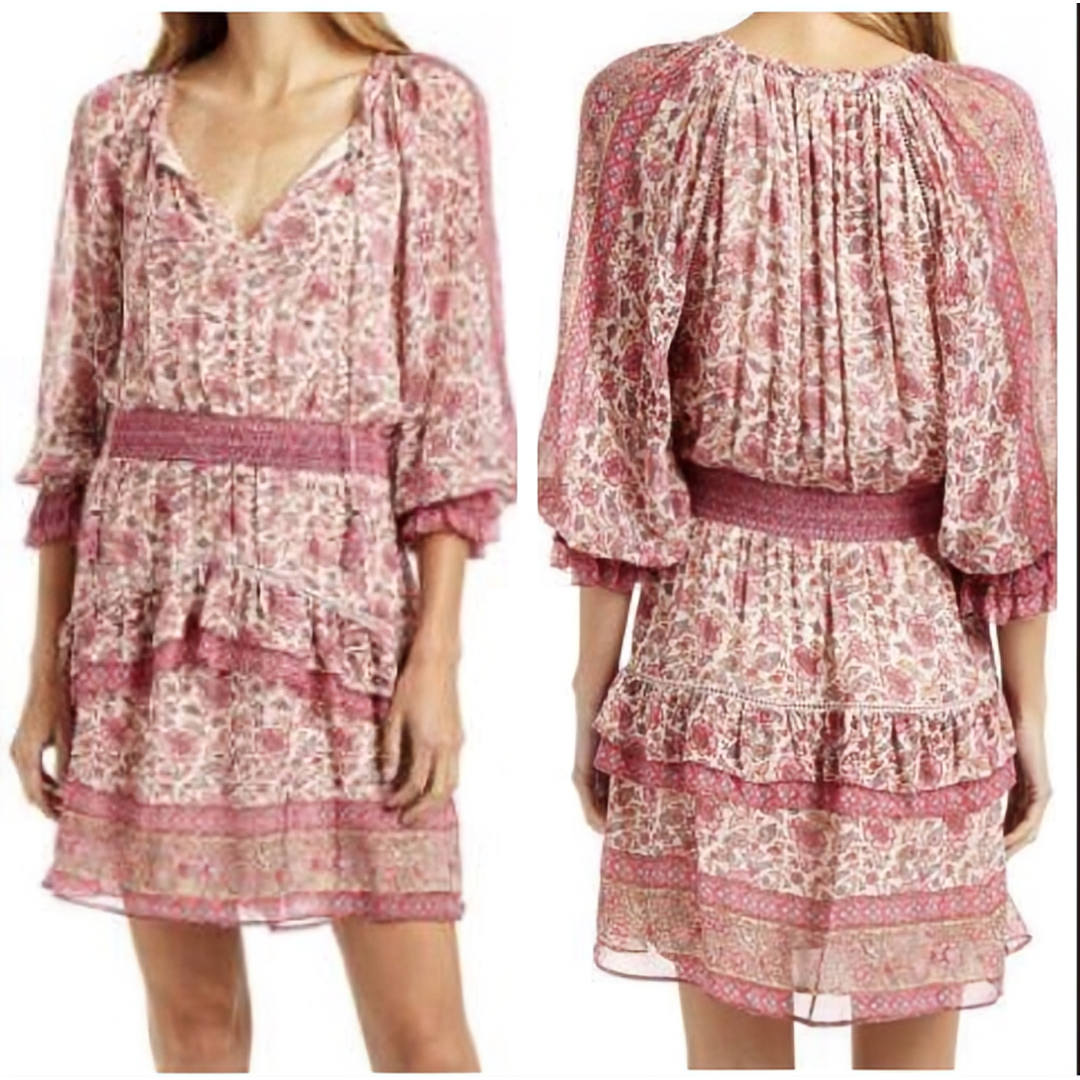 love the label boho midi dress Label Of Love | Dresses | Nwt Label Of Love Orange Seaside Print Midi Dress  S